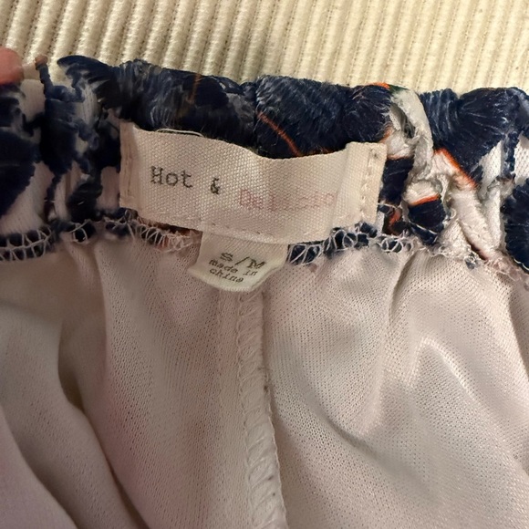 Hot & Delicious High Waist White and Pink Shorts - Picture 6 of 7